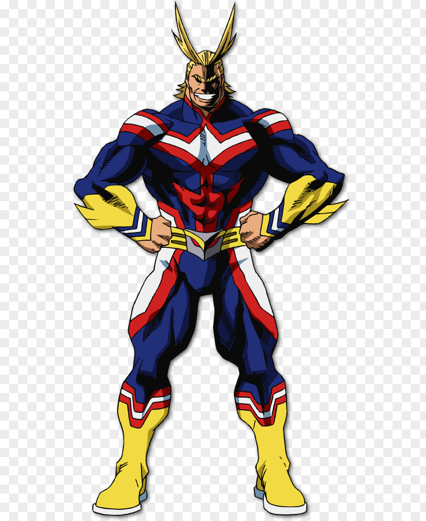 All Might Cosplay Costume My Hero Academia Clothing PNG