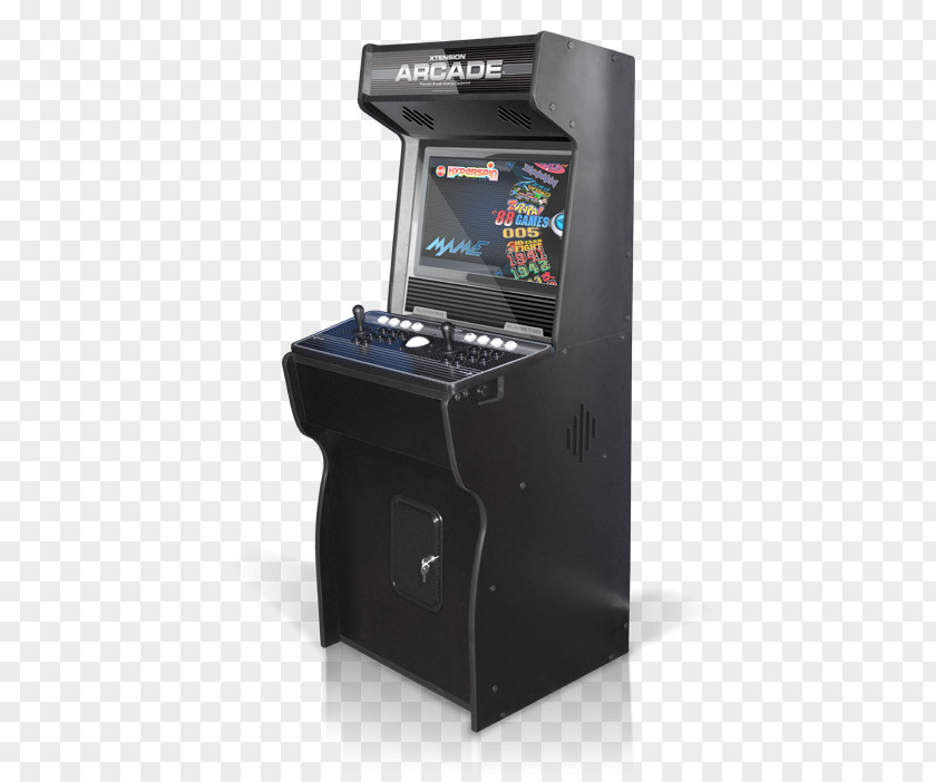 Arcade Cabinet Game Amusement MAME X-Arcade PNG