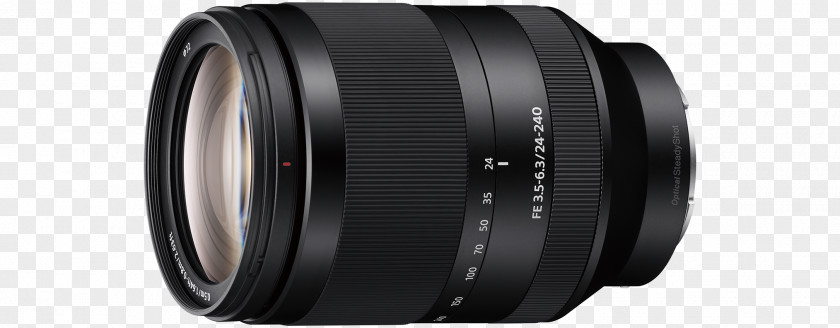 Camera Lens Sony α7 II E-mount Zoom FE 24-240mm F/3.5-6.3 PNG