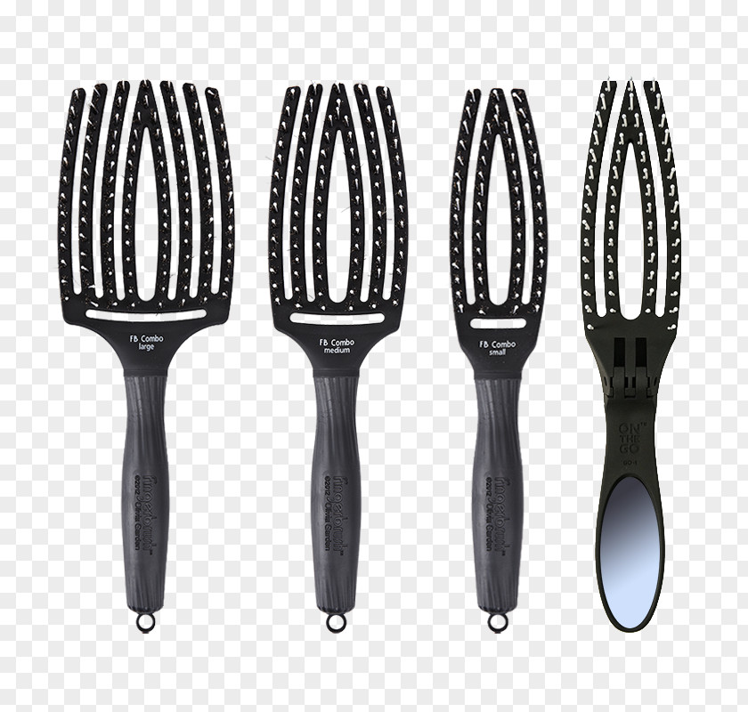Olivia Garden International Beauty Supply Hairbrush Comb Wild Boar PNG