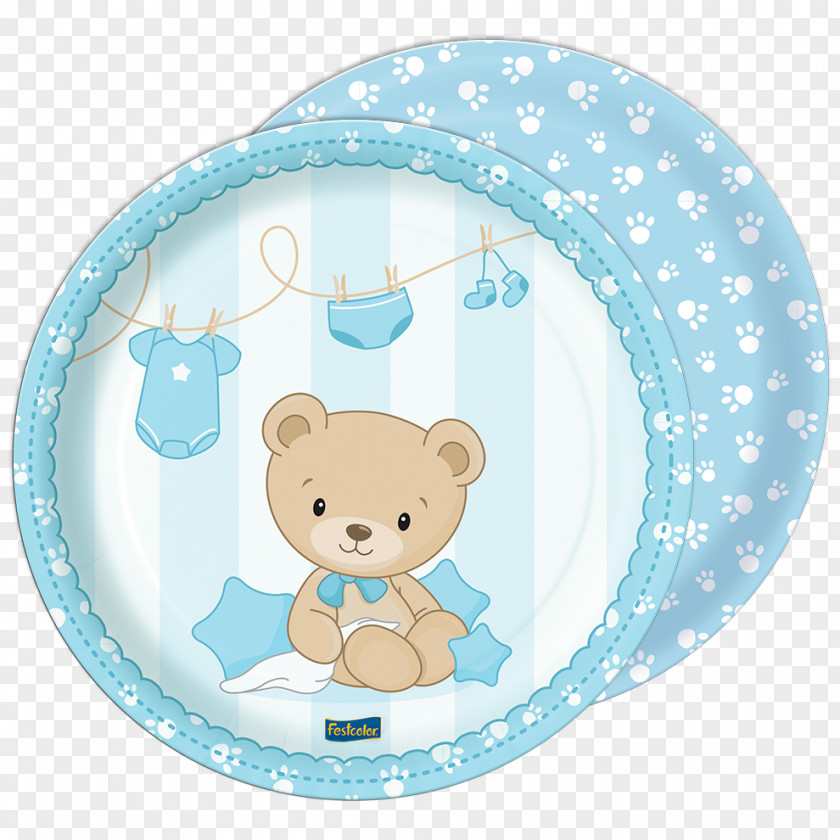 Plate Baby Shower Party Cloth Napkins Paper PNG