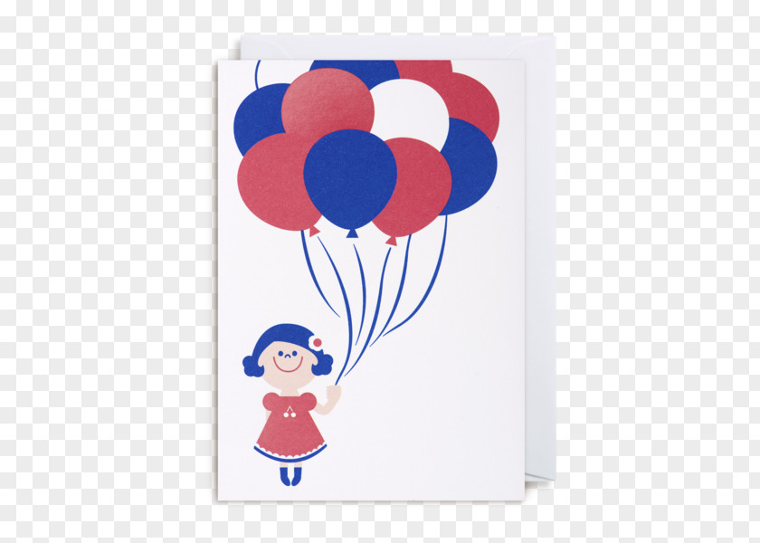 Balloon Greeting & Note Cards Birthday Wish PNG