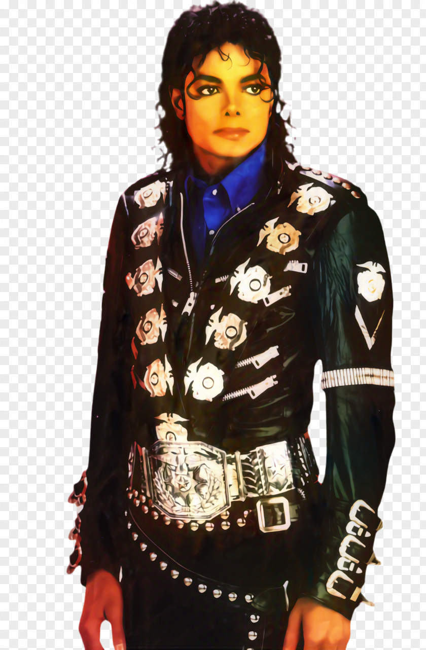 Black Hair Costume Michael Jackson Moonwalk PNG