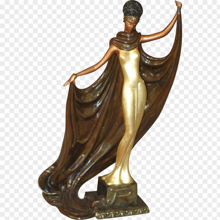 Bronze Sculpture Classical 01504 PNG