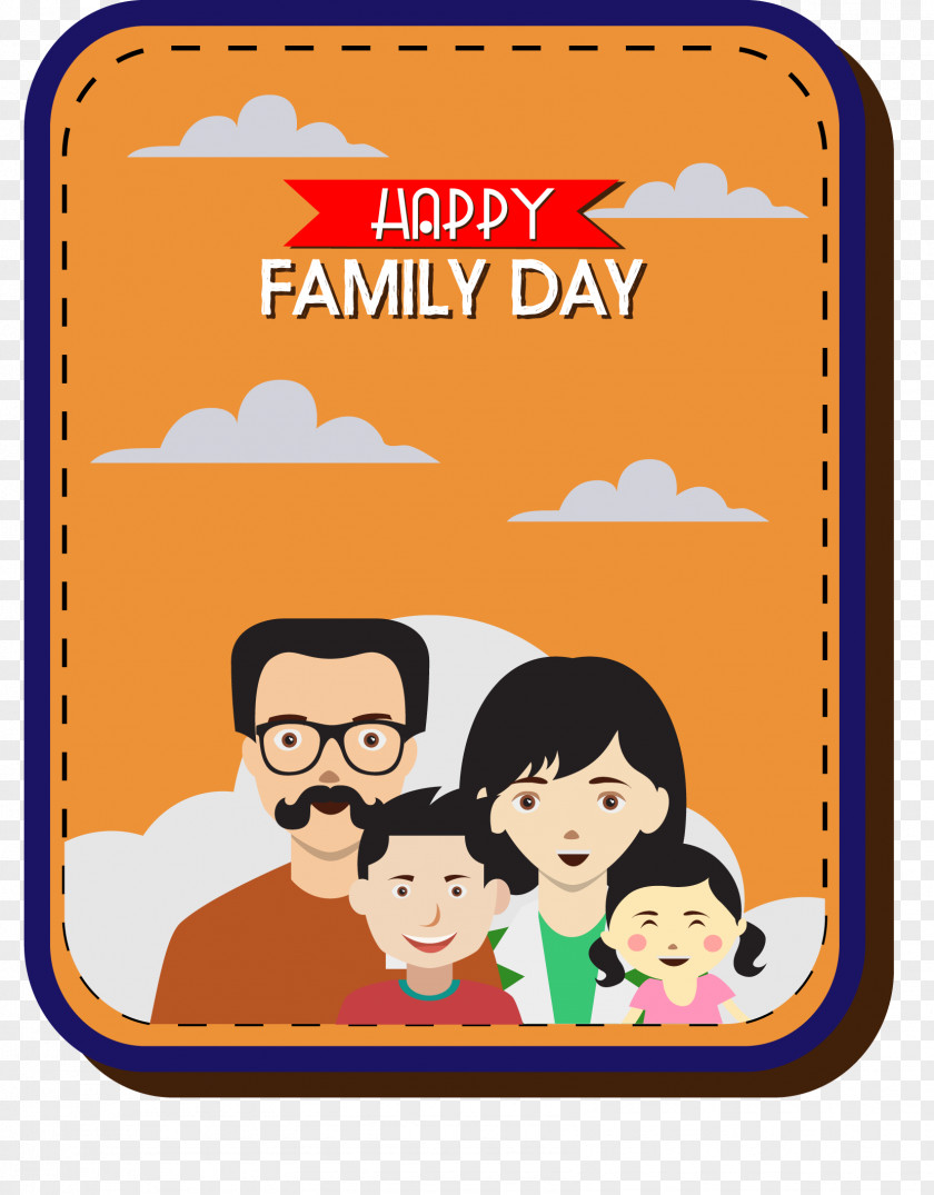 Family Vector Flat Material Design Graphic PNG