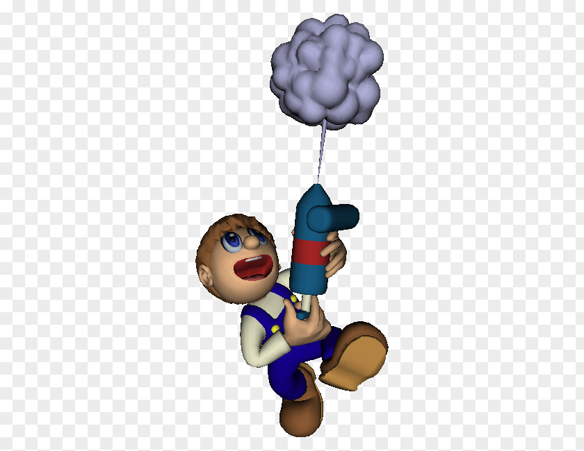 Gamecube Smash Bros Figurine Balloon Character Animated Cartoon PNG