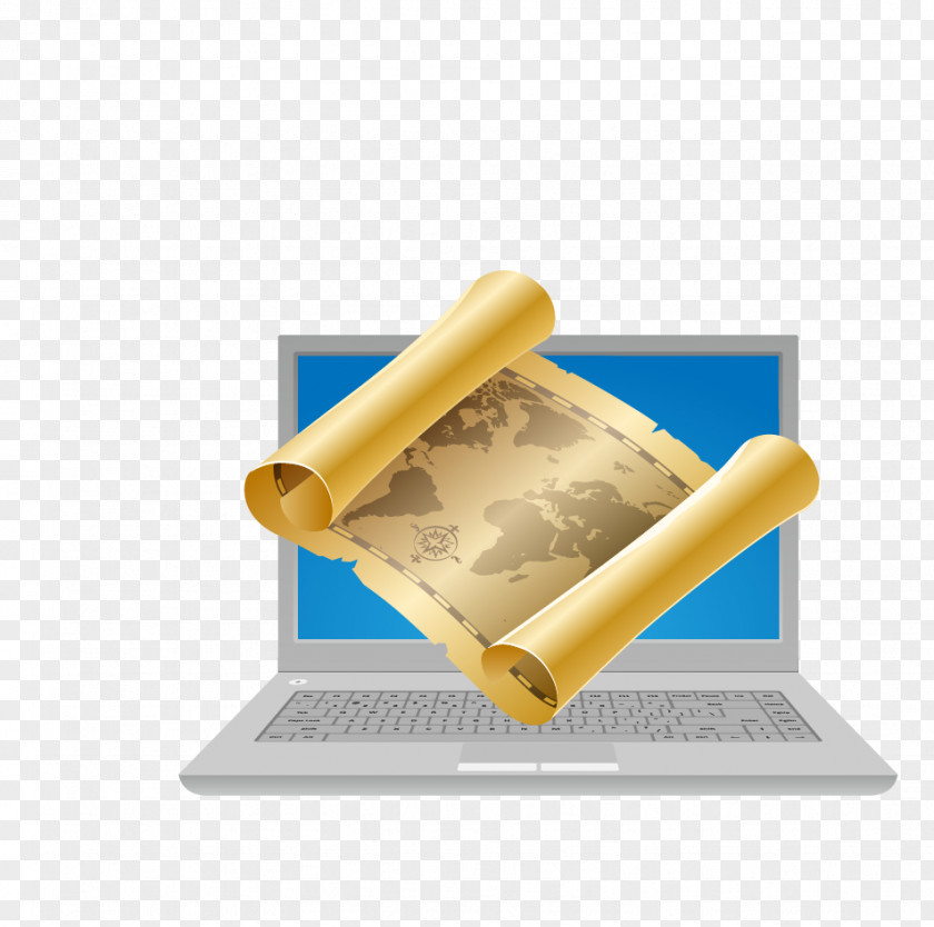 Golden Computer Technology Royalty-free Illustration PNG