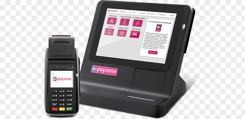 Payment Terminal Payzone Virtual Telephony PNG