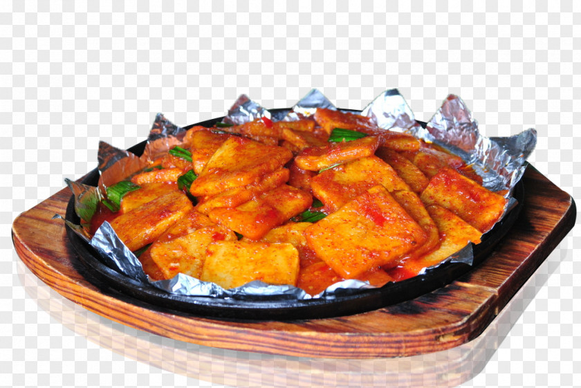Tofu Iron Yunnan Teppanyaki Chinese Cuisine Vegetarian PNG
