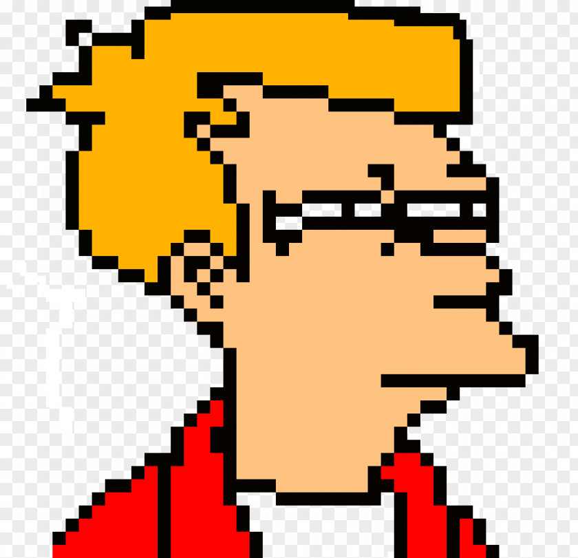 Bender Philip J. Fry Zoidberg Leela Pixel Art PNG