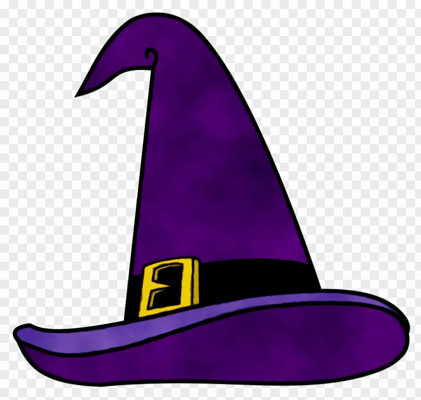 Cap Headgear Witch Hat Clothing Purple Costume PNG