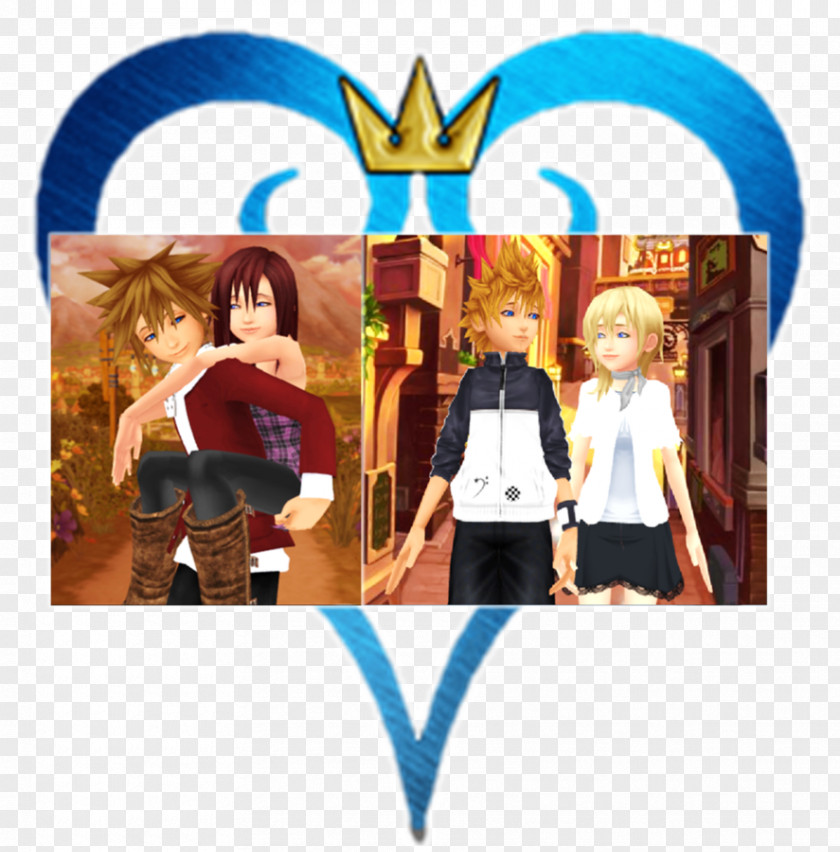 Kingdom Hearts II 358/2 Days Roxas Sora Naminé PNG