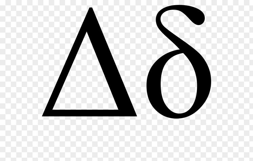 Symbol Greek Alphabet Delta Letter Case PNG