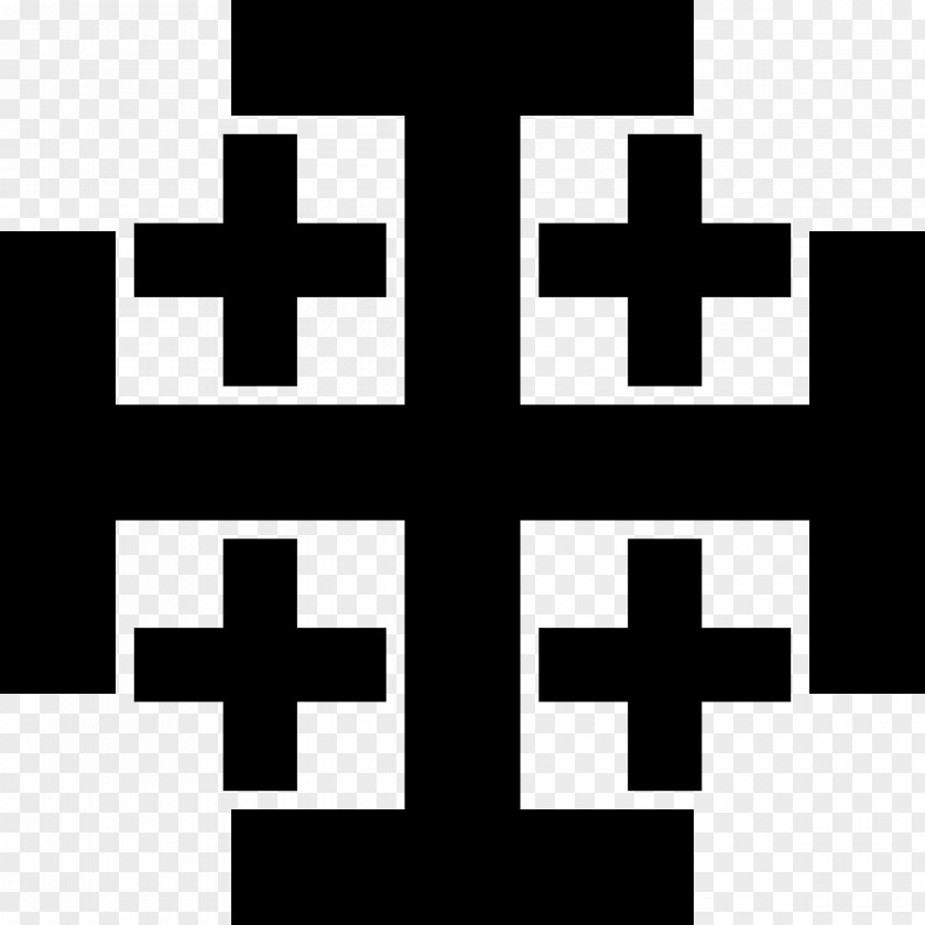 Symbol Jerusalem Cross Drawing Crucifix Clip Art PNG