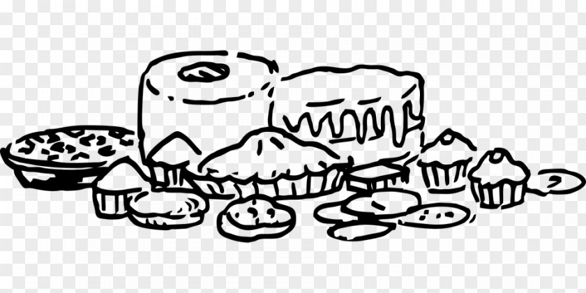 Bake A Cake Time Drawing Line Art Cartoon Clip PNG