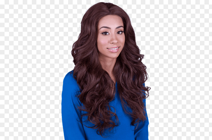 Hair Coloring Lace Wig Brown PNG