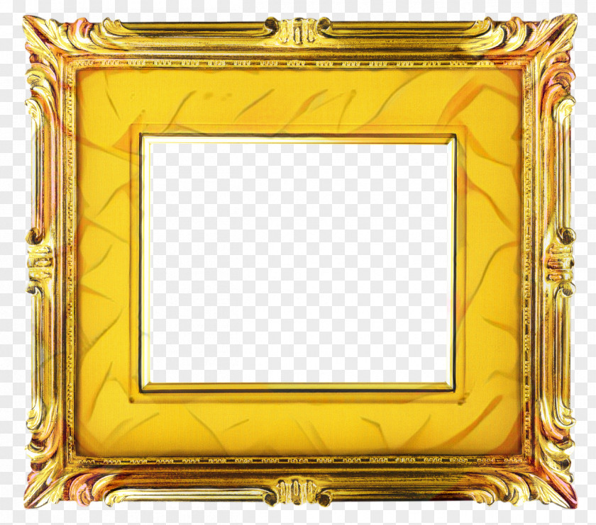 Interior Design Yellow Background Frame PNG