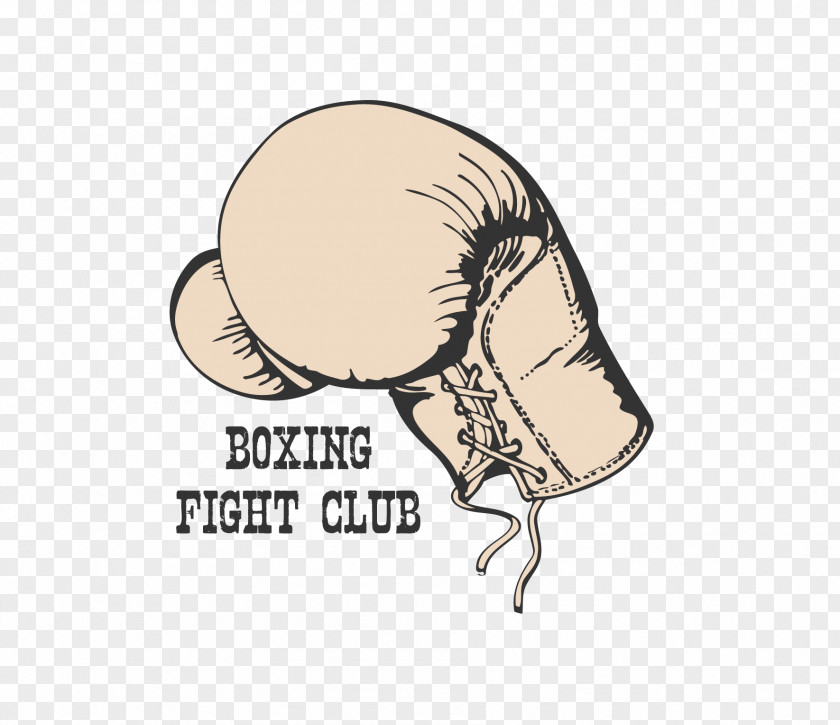 Modern Beige Retro American Comics Boxing Gloves Glove T-shirt PNG