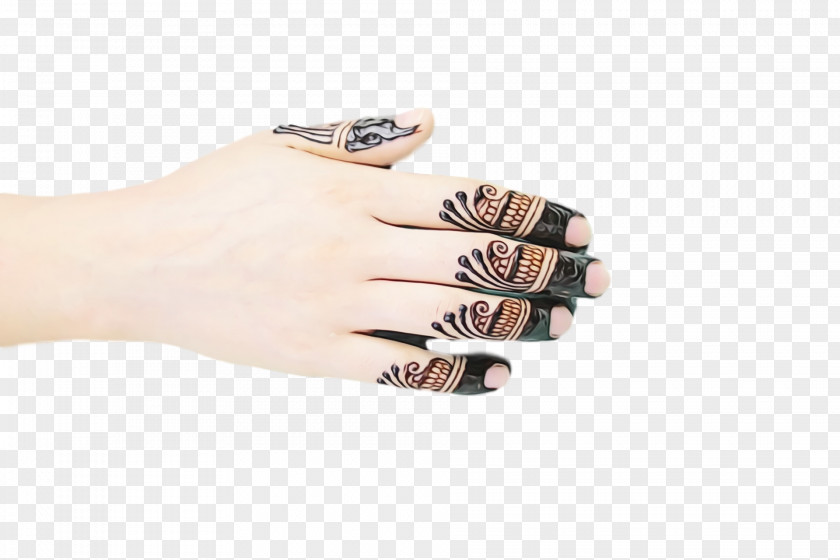 Nail Manicure Hand Model PNG