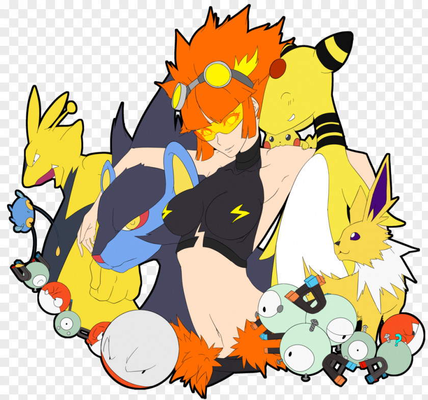 Pikachu Pokémon Red And Blue Cat Trainer PNG