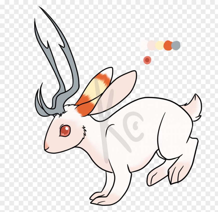 Domestic Rabbit Hare Jackalope Line Art Aesop's Fables PNG