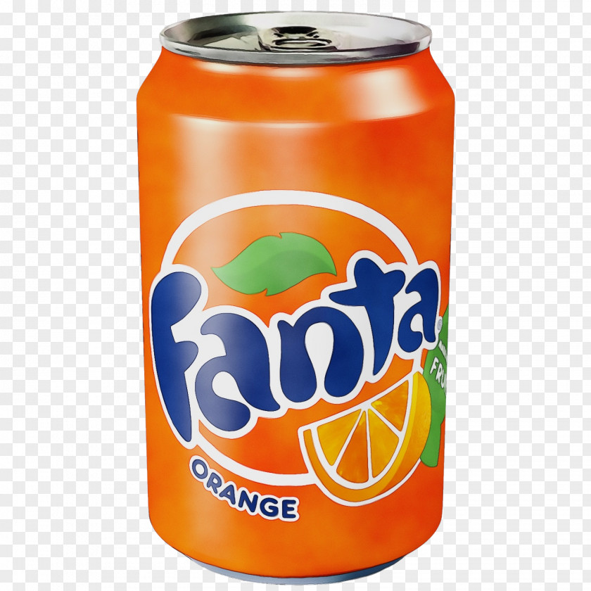 Orange Nonalcoholic Beverage PNG