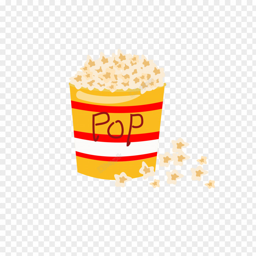 Side Dish Food Popcorn Cartoon PNG