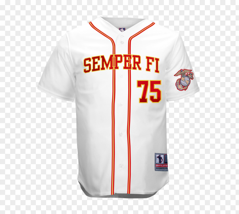 T-shirt Baseball Uniform Sports Fan Jersey United States Marine Corps PNG