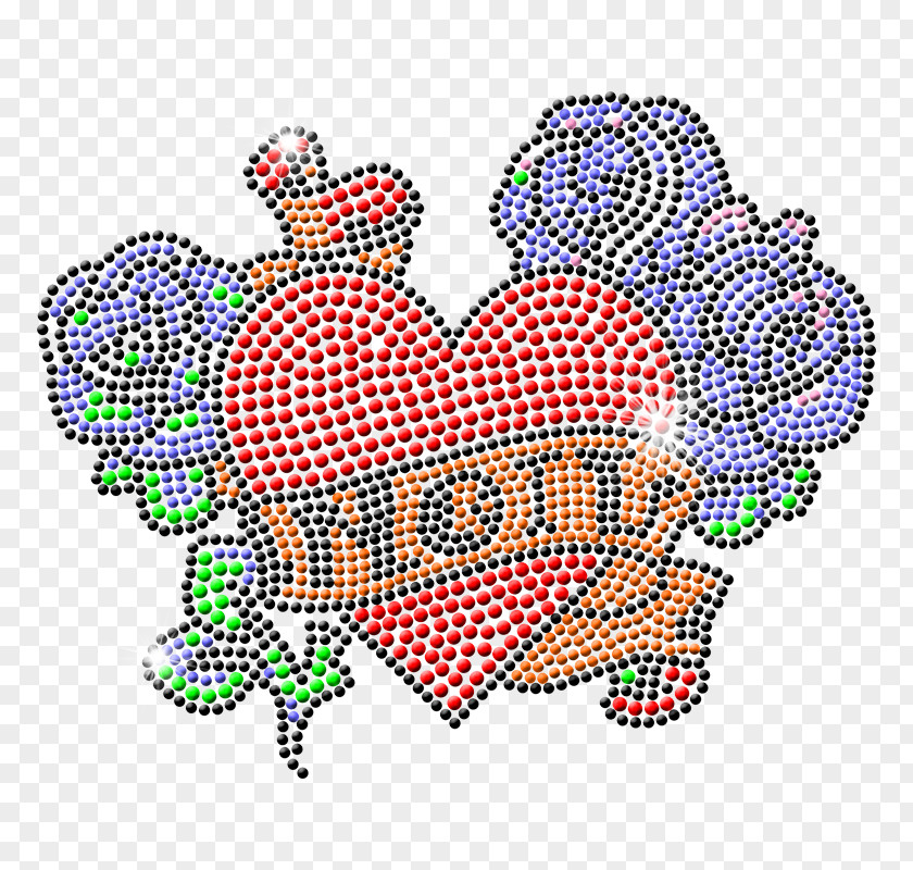 Beaded Badge Cross-stitch Visual Arts Clip Art Illustration Point PNG