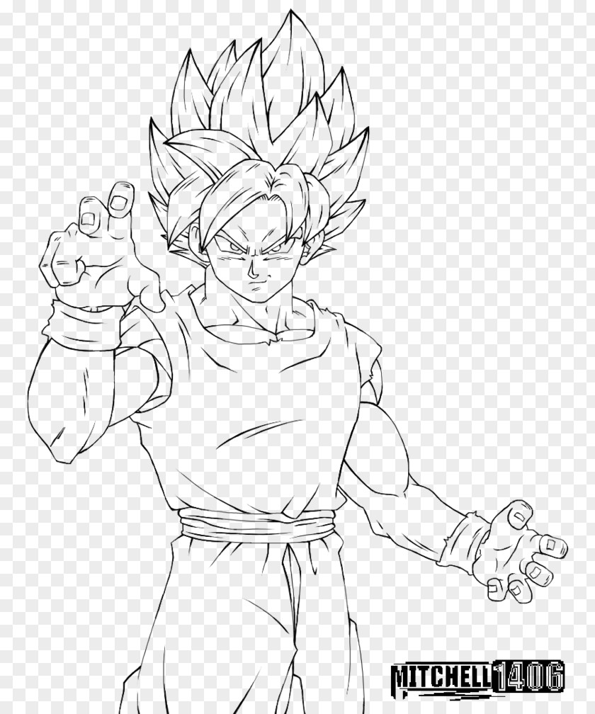 Dragon Ball Black And White Line Art Drawing Inker Cartoon PNG