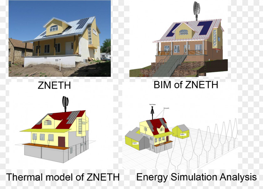 House Zero-energy Building Low-energy Plan PNG