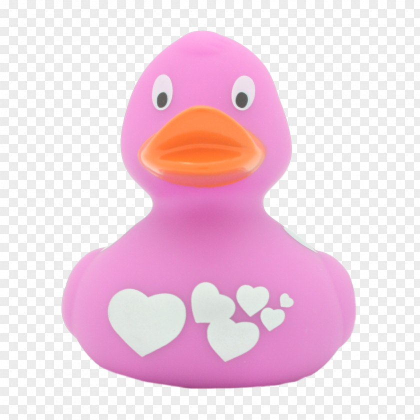 Jemima Puddle Duck Rubber Pink-headed Toy PNG