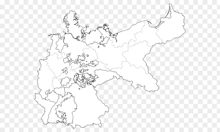 Map Kingdom Of Saxony German Empire World Confederation PNG