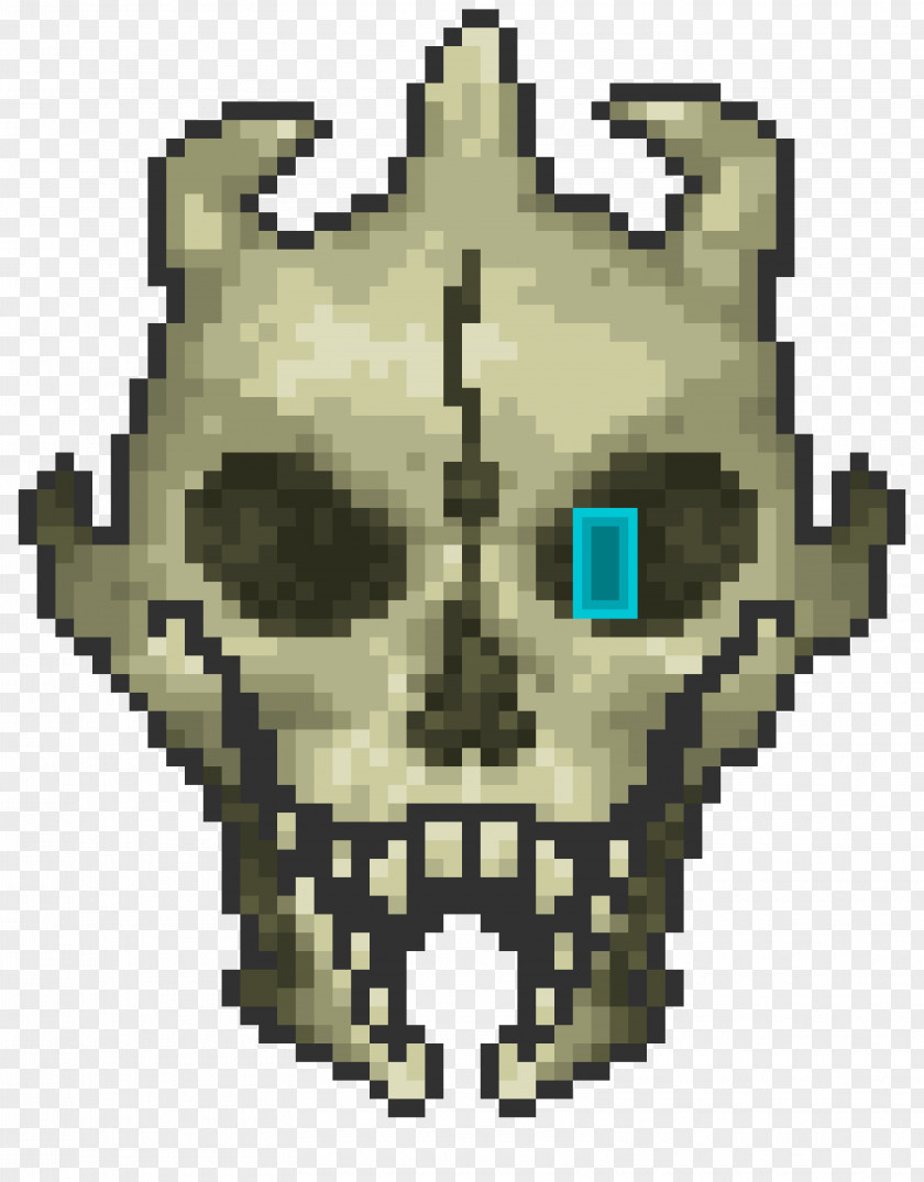 Pixel Art Terraria Minecraft YouTube Face Scanner: Vampire Monster PNG