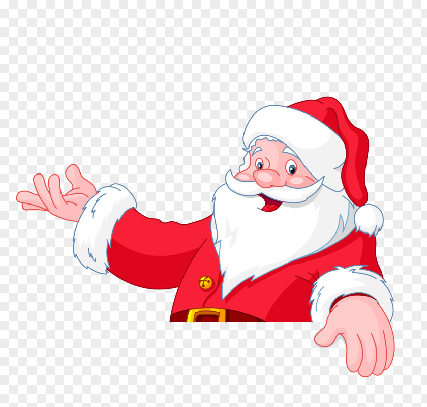 Santa Claus Christmas Clip Art PNG