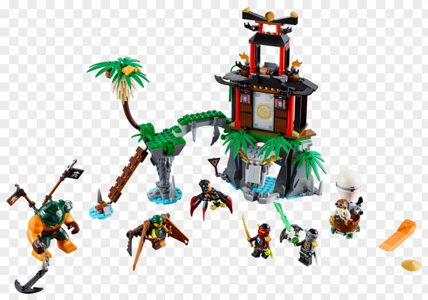 Toy LEGO 70604 NINJAGO Tiger Widow Island Amazon.com Sensei Wu Lego Ninjago PNG