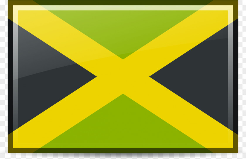 Flag Of Jamaica National Vector Graphics PNG