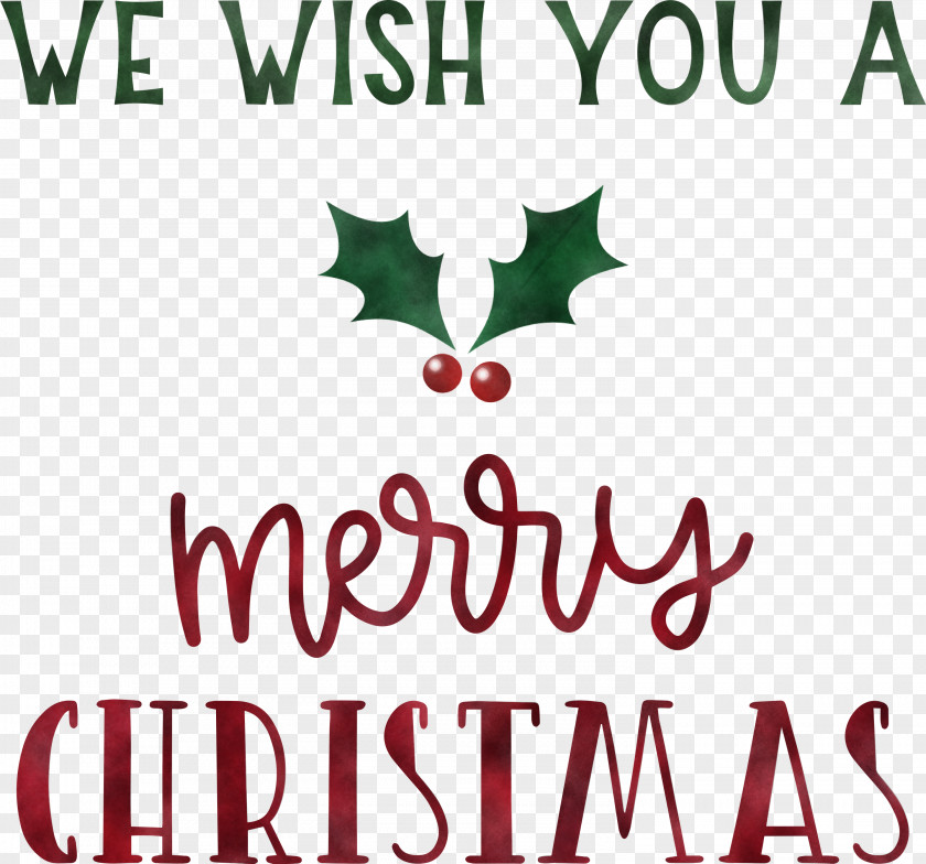 Merry Christmas Wish You A PNG