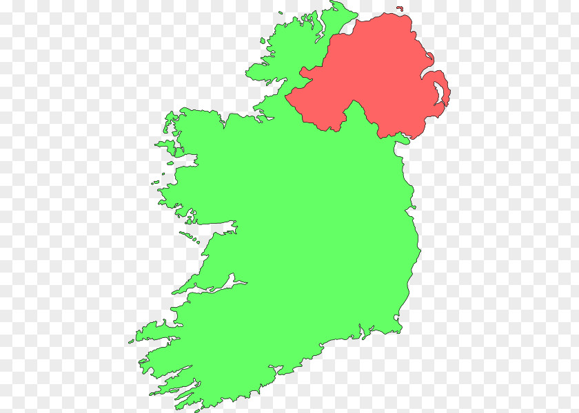 Pictures Of Map Ireland Vector Clip Art PNG