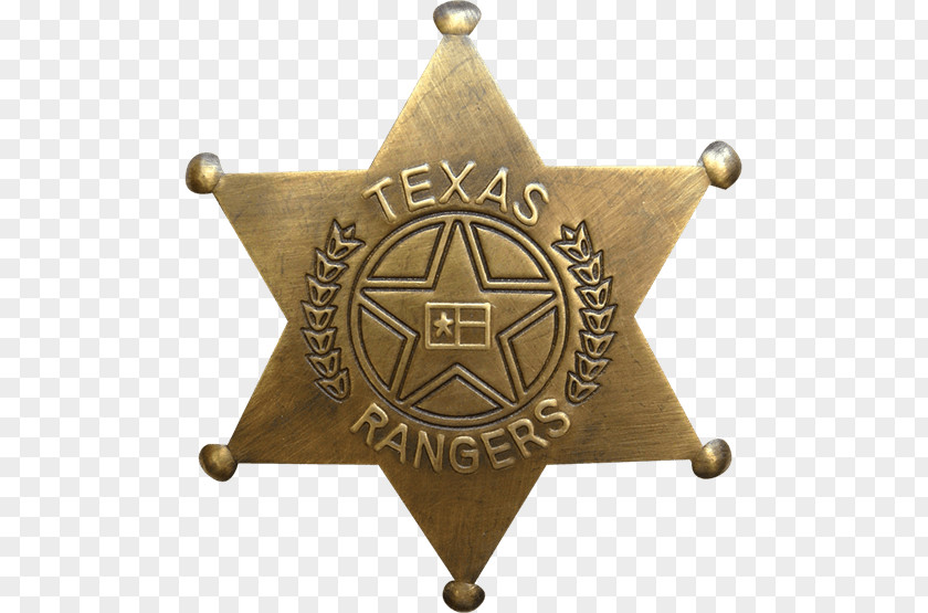 Sheriff Badge Police American Frontier California PNG