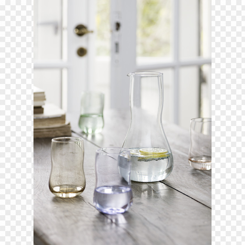 Glass Holmegaard Table-glass Waterglass Carafe PNG