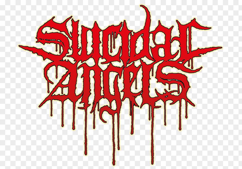 Michael Angel Logo Suicidal Angels Thrash Metal Bio-Cancer Graphic Design PNG