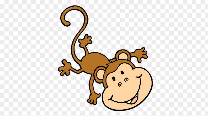Monkey Drawing Child Simian Coloring Book PNG
