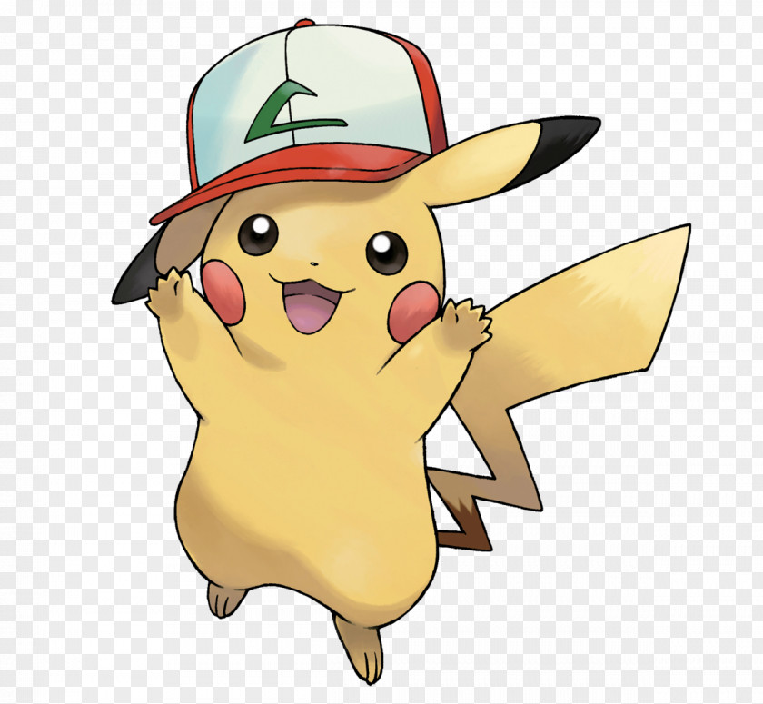 Pikachu Satoshi To Ash Ketchum Hat Video Games PNG