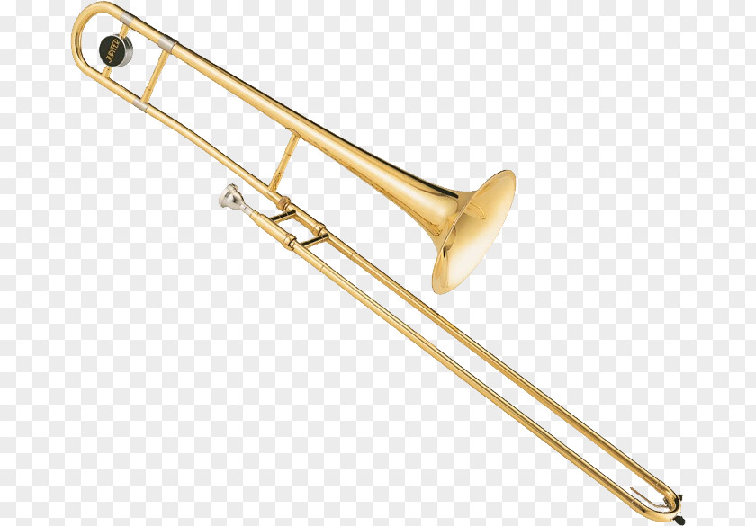 Trombone Brass Instrument Musical Slide Trumpet French Horn PNG