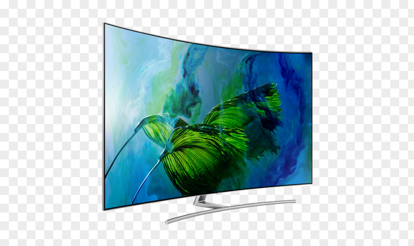 Samsung Q8C Quantum Dot Display 4K Resolution Television LED-backlit LCD PNG