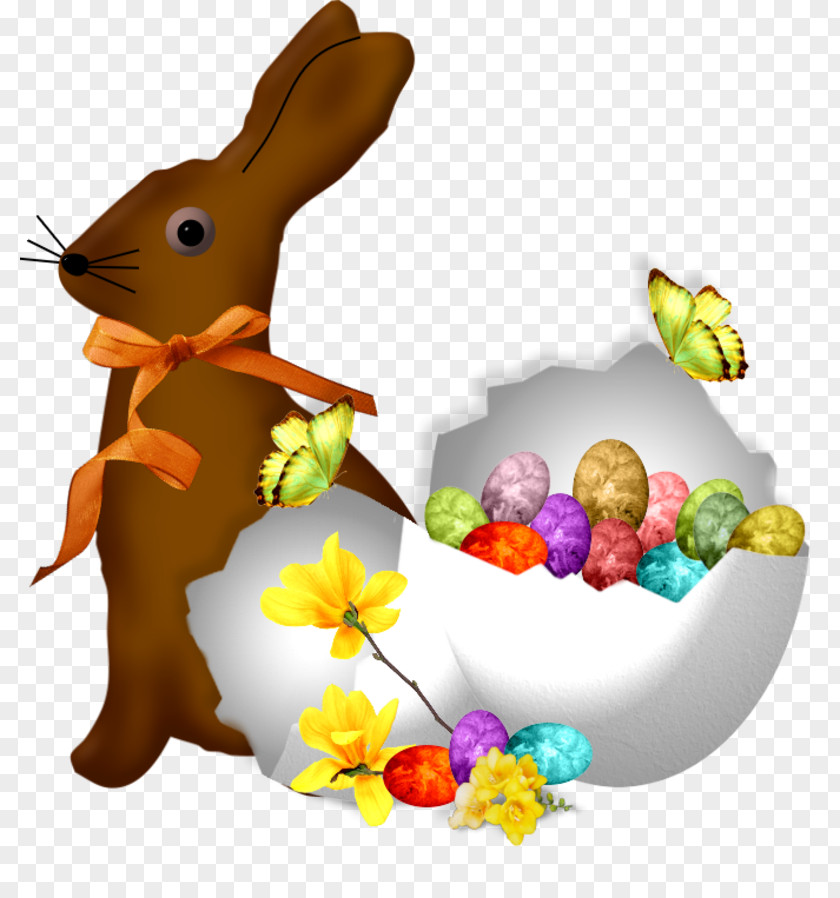 Easter Bunny Egg Domestic Rabbit PNG
