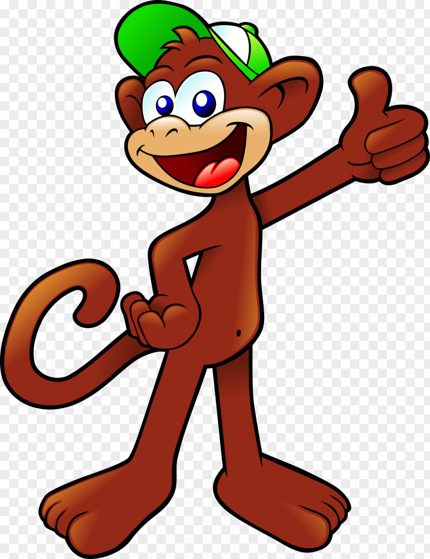 Monkey T-shirt Cap Clip Art PNG