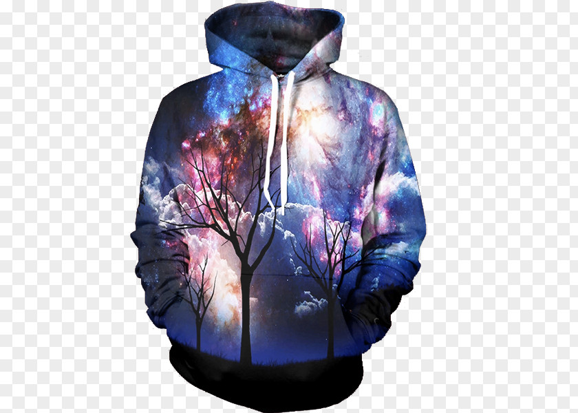 Night Sky Hoodie Sleeve Outerwear Jacket PNG