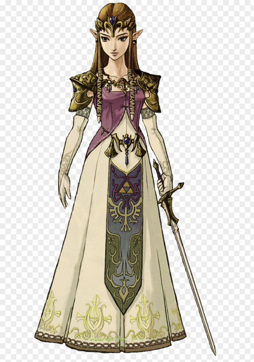 Princess Concept Art The Legend Of Zelda: Twilight Zelda II: Adventure Link PNG